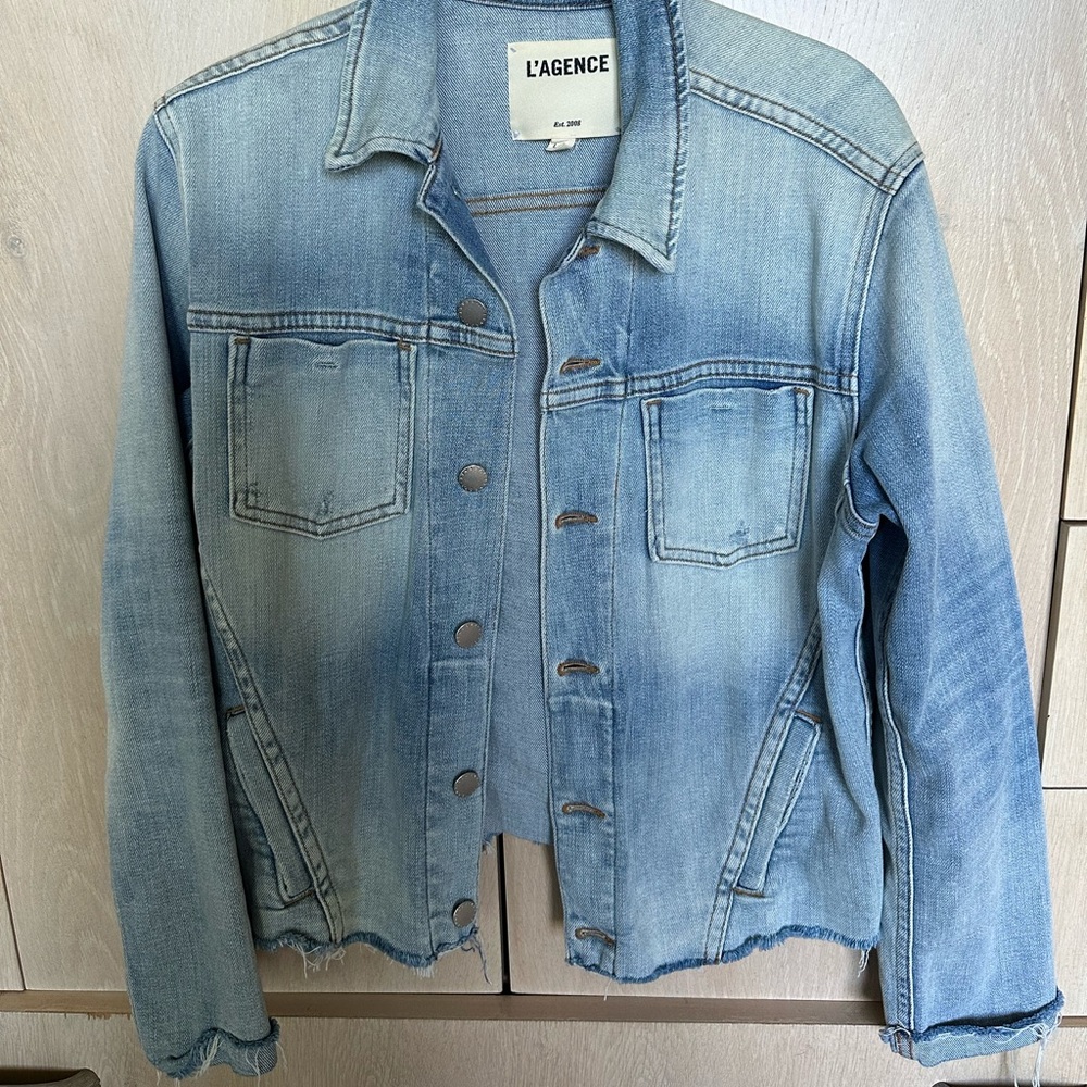 L’AGENCE Jean Jacket size Large